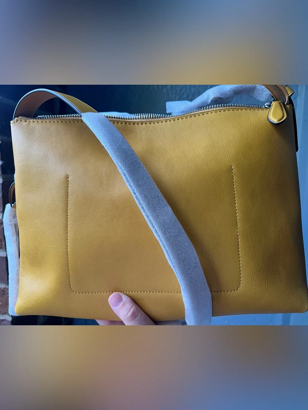 Coach yellow bag